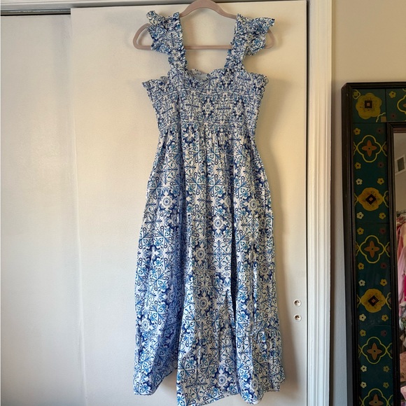 Hill House Home Dresses & Skirts - Hill House Blue and White Ellie Nap Dress